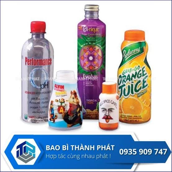 In màng co nhãn chai tại Đà Nẵng đẹp giá rẻ, uy tín, chất lượng