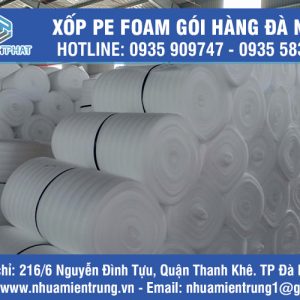 MÀNG XỐP PE FOAM BỌC HÀNG HOÁ GIÁ RẺ ĐÀ NẴNG
