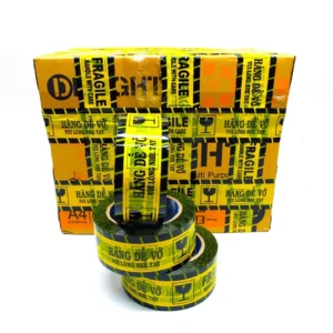 Băng Keo Hàng Dễ Vỡ 5Cm 100Yard (Cây 1Kg/6 Cuộn)